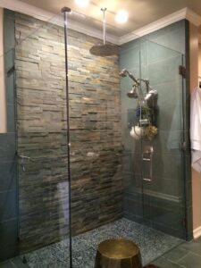tulsa oklahoma bathroom remodeling remodeler remodel new shower installation contractor glass showers tile bathrooms remodeled